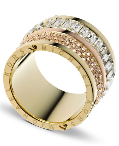 michael kors gold ring uk|michael kors ring price.